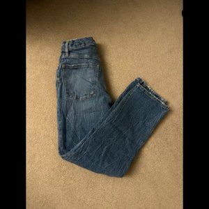 Abercrombie 90's High Rise Straight Jeans Size 27S